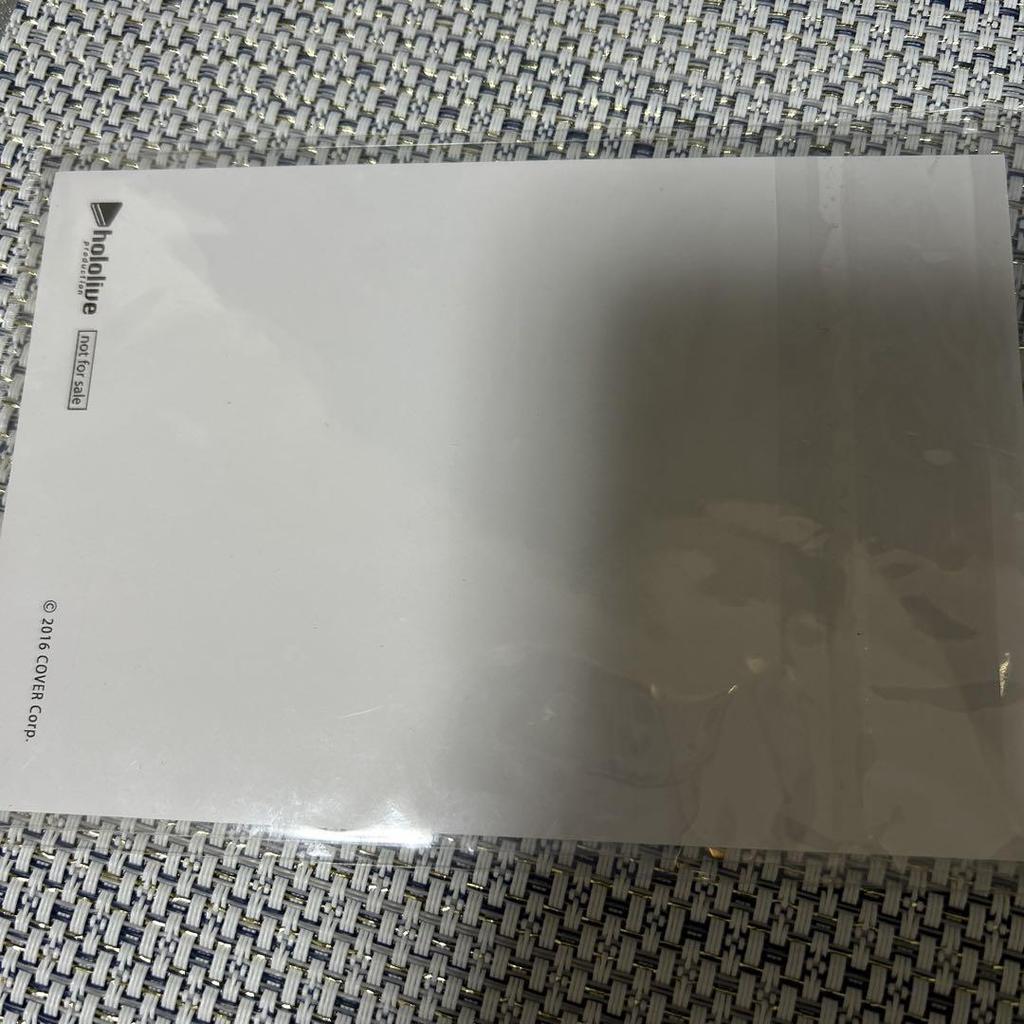 [USED] Hololive Watamaki Tsunomaki 1st Anniversary Postcard (without Blue Envelope)