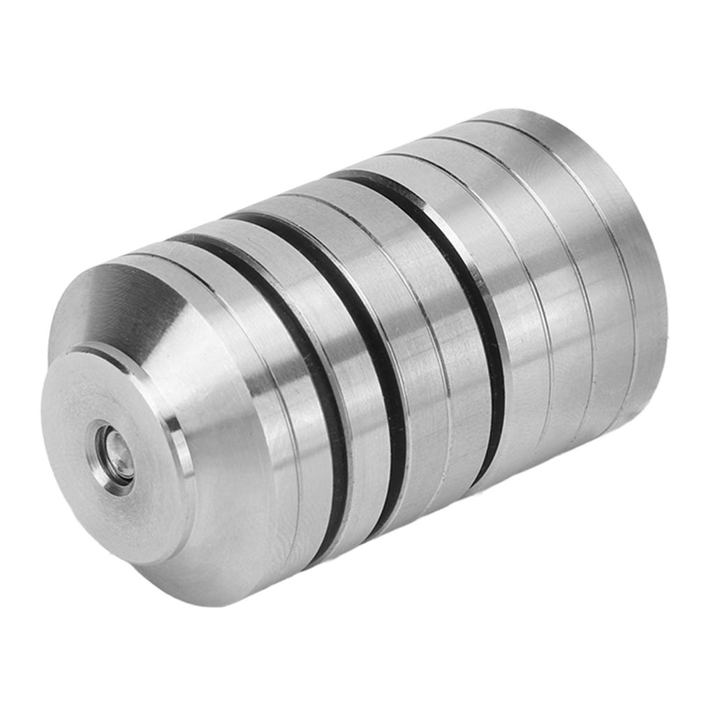 Archery Bow Stabilizer Weight Kit Detachable Aluminum Alloy Counterweight Kit for Recurve Bow and Compound Bow Silver