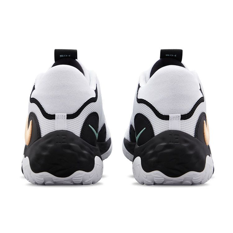 Nike Кроссовки PG 6 EP Бело-Черные Унисекс Оранжево-Меловые DH8447-101