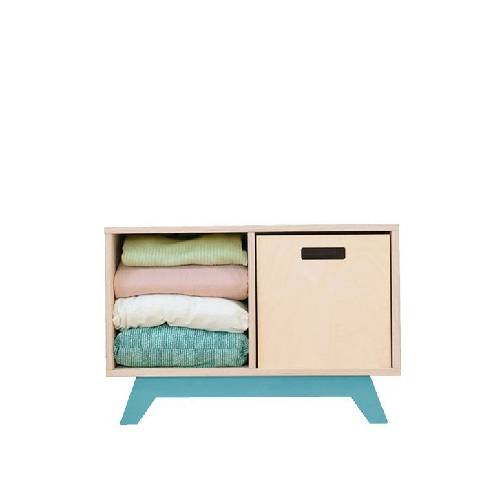 NABOSKY Turquoise 1x2 Storage Unit