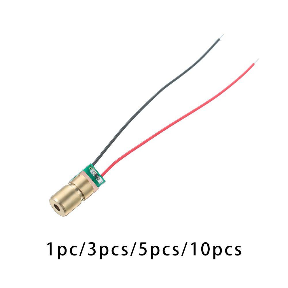 Hot Sale 5 Million Watt Red Sight Adjustable Lasers Laser Diodes Dot Diode Module 650nm 6mm 3V