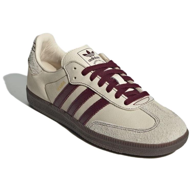 Adidas Женские Samba Og 'Wonder White Maroon' IG1987