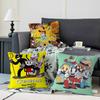 МИЛАЯ Мультяшная Наволочка C-Cuphead Съемная Моющаяся Наволочка – Всесезонный Мягкий Лен