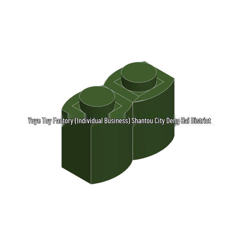 Building Blocks 1x2 Fence Brick, Compatible with 30136 - Educational Toy Universal Assembly Accessories
