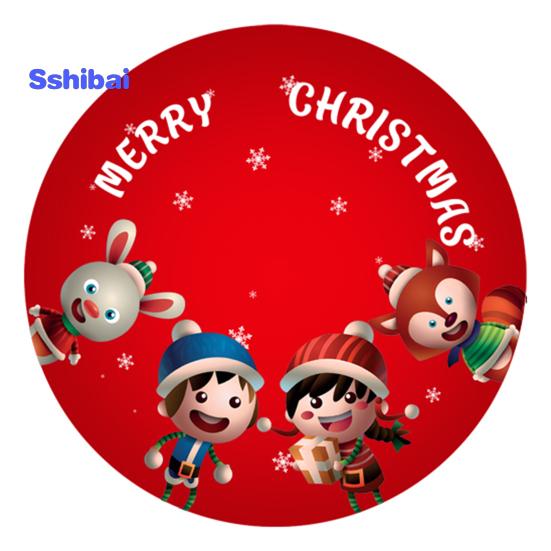 Юбка «Рождественская елка», яркий цвет, простая установка, снежинка, принт лося, круглый большой коврик для рождественской елки, декор