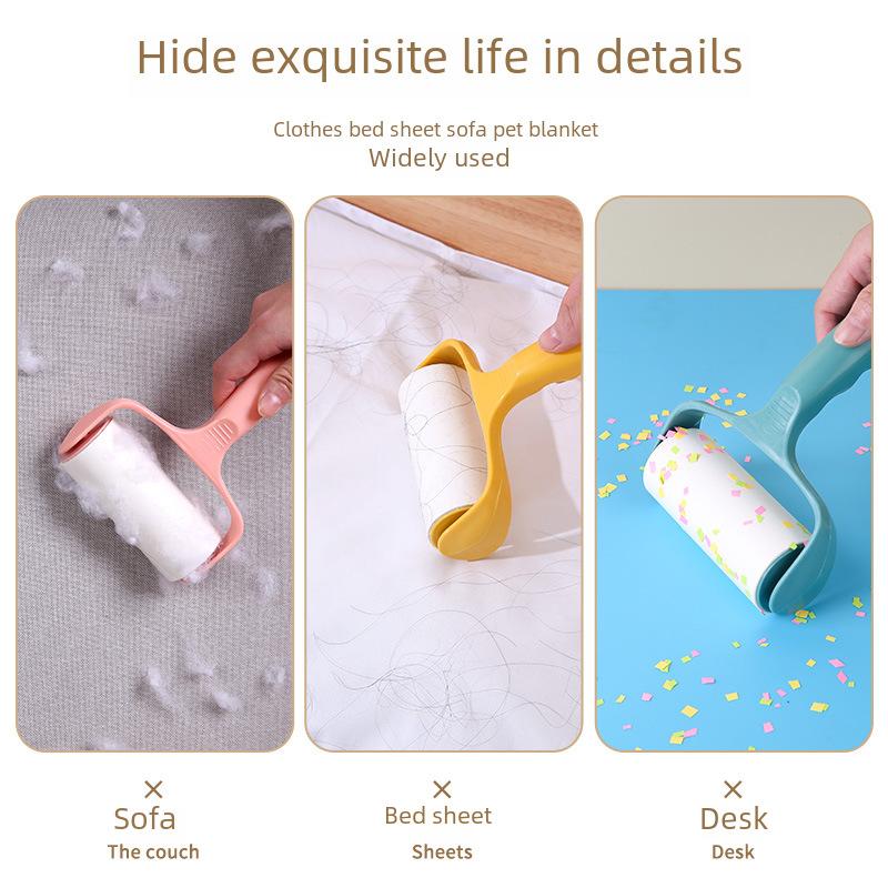 1шт клейкий роликовый отрывной тип пылевая бумага портативная ткань-удаляющая липкий ролик щетка для одежды средство для удаления ворса щетки для ворса