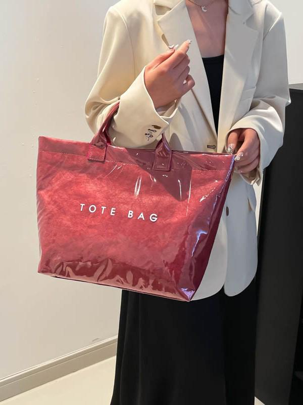 Универсальная сумка-тоут большой вместимости - Модная, минималистичная женская сумка для повседневного использования