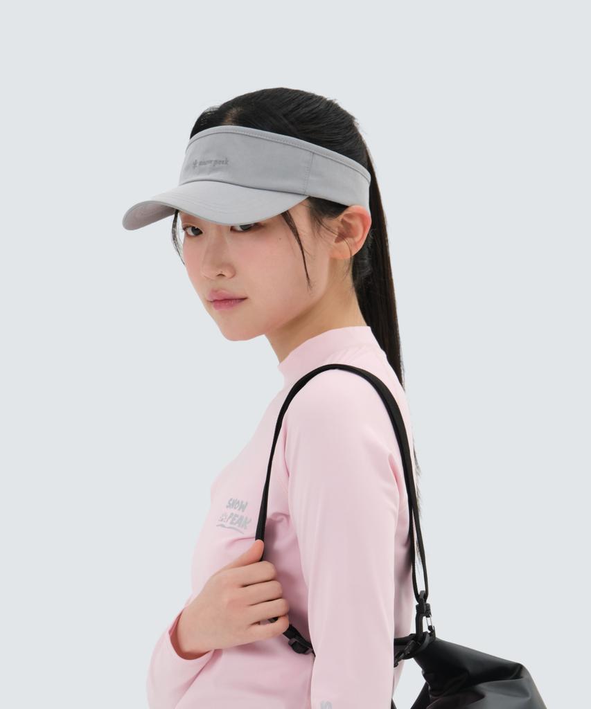 SNOWPEAK APPAREL Охлаждающая солнцезащитная кепка (S25Mmfsc77) Серый