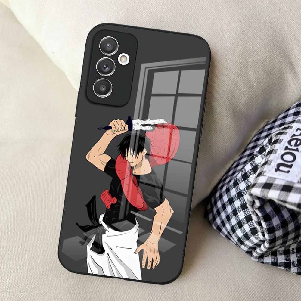 Чехол для телефона Jujutsu K-Kaisen F-Fushiguro Toji для Samsung S24 Ultra S23 S22 S20 Fe S21 Plus Galaxy A54 A34 A24 A53 Note 20