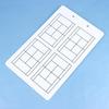 35x22CM Tennis Coaching Board Dry Erase Magnetic Strategy Clipboard for Coaches Reusable Planning Tool for Classroom and Courtside Use