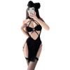 Cat Sexy Japanese Japanese Halter Open Open Headband Babydoll Extremely Cat Free Set of 4 [YUEEI] Cosplay, Spider, Clothes, Kimono, Style, Erotic,