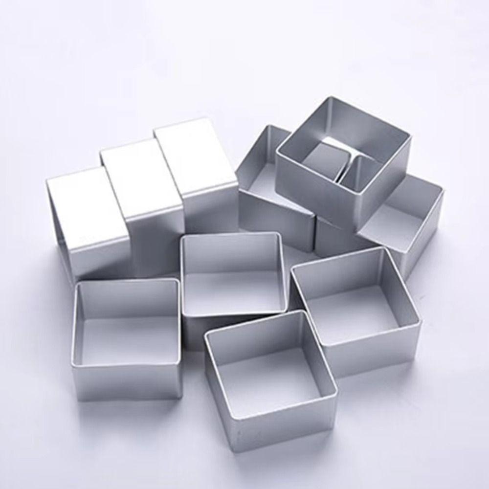 Manual Cake Molds Floral Heart Shape Pastry Cutter Mold DIY Cookie Press Desserts
