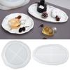 DIY Ashtray Tray Resin Mold Silicone Jewelry Mould Plate Dish Casting Tool New