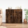 VidaXL Buffet Smoked Oak 91x29.5x75 Cm Engineered Wood 823274