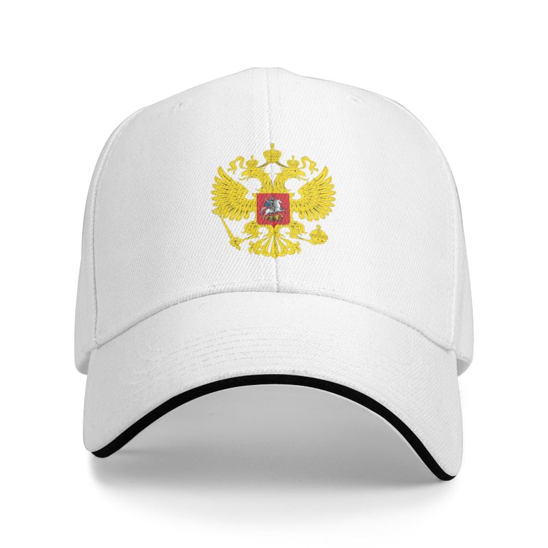 Бейсболка с гербом России для женщин унисекс, персонализированная регулируемая унисекс шапка с российским флагом, весенняя шапка гордого папы