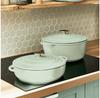 Cast Iron Casserole Tefal Lov, Round, 28 Cm, Light Green (E2587204)