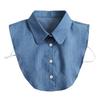 Fashion Cotton Classic Shirt Fake Collar Lapel Clothes Accessories Blouse False Collar