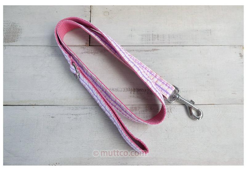 MUTTCO Прочный двухслойный розовый волшебный поводок для питомца UDL-130
