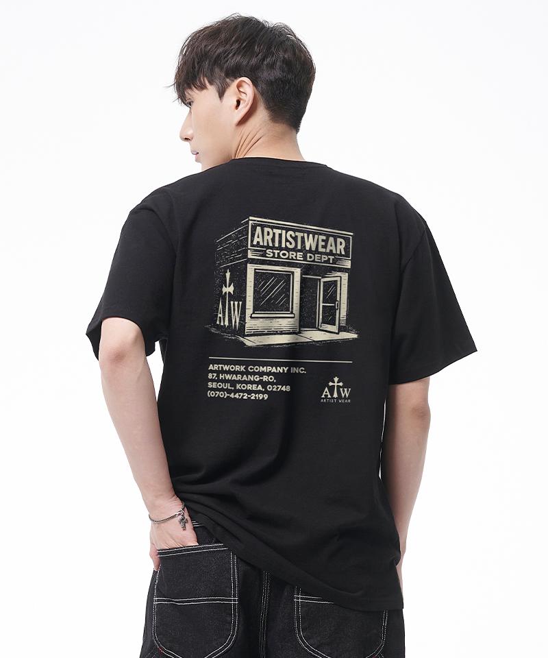 ARTISTWEAR [Atw] Фирменная футболка с коротким рукавом