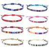 Fashion Bohemia Style Cotton and Linen Fabric Woven Bracelet Environmental-Friendly Colored All-Matching Friendship Carrying Strap
