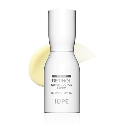 Официальная сыворотка IOPE Retinol Super Bounce Retinol Sensitive Корейская для лица Гипоаллергенная 50 мл, Сужающая поры, Упругость, Сыворотка, Кожа, Уход за кожей, Косметика, Антивозрастная