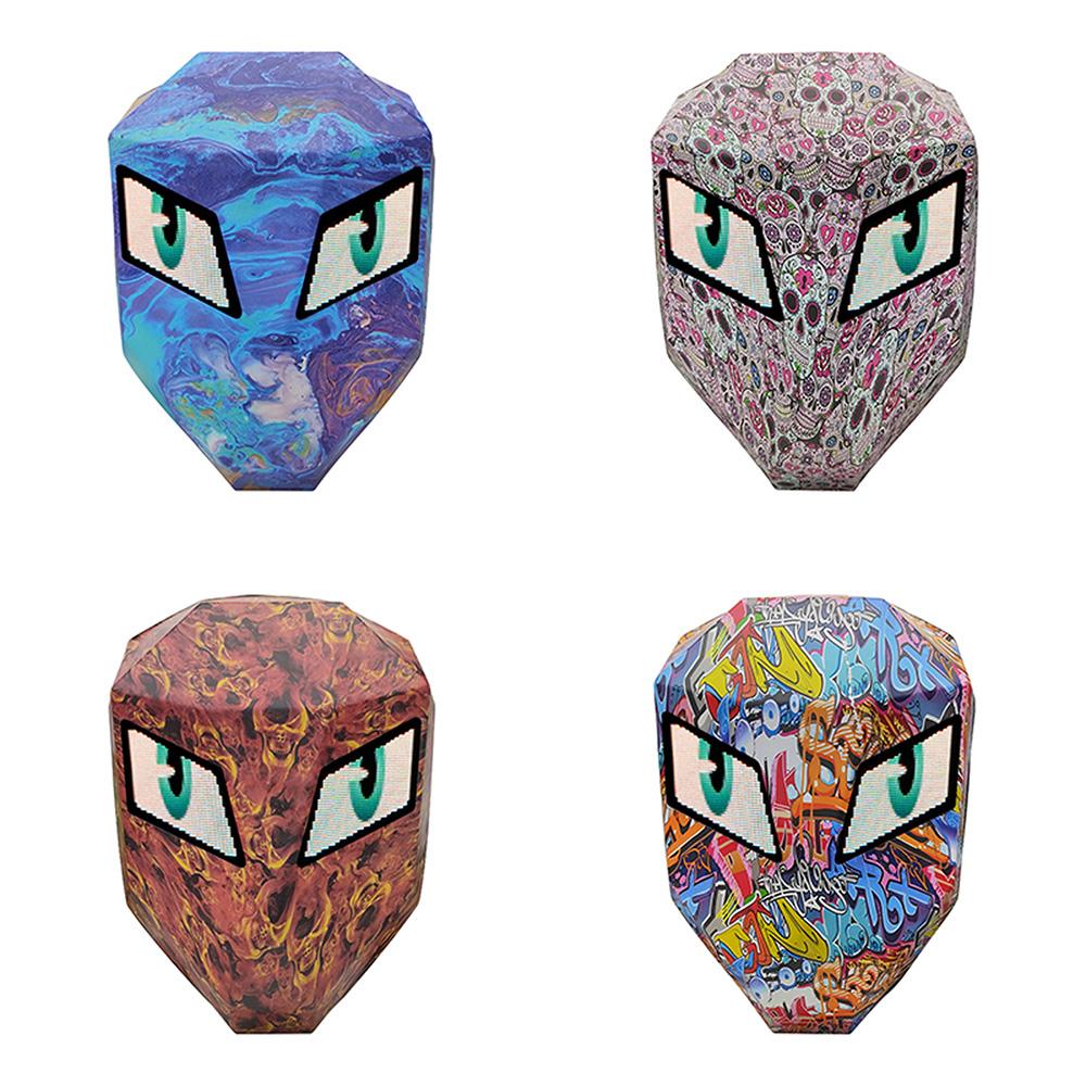 Светодиодный рюкзак для верховой езды, мотоциклетный шлем, водонепроницаемый прочный корпус