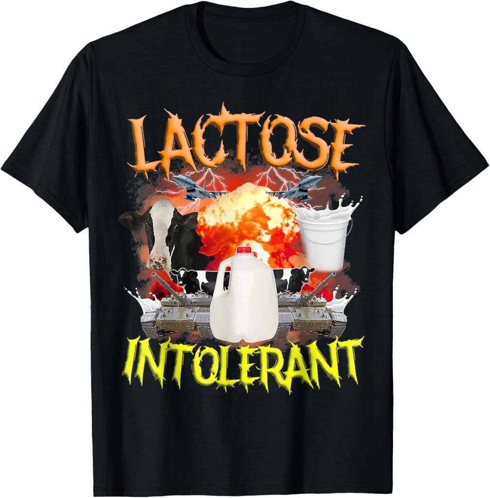 Lactose Intolerant Shirt, Funny Sarcasm Oddly Specific Meme T-Shirt
