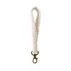 Hand-Woven Cotton Rope Keychain Lanyard Pendant