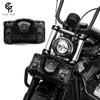 Стильная сумка на руль мотоцикла с передней частью из искусственного меха Punk Retro Круизер Аксессуар Harley Скутеры