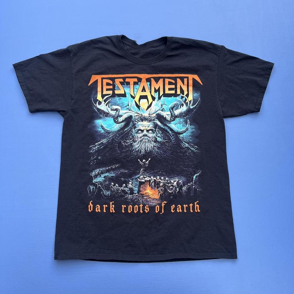 Черная футболка Testament Хлопок Унисекс S-3XL Для Мужчин Женщин Унисекс Футболка