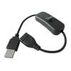withSwitch USB Male to Female Extension Cable Chaging Data Transfer 4core Wire for Small Electronics Power Apply