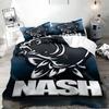 3D printed Fishing Nash Bedding Set Adult Boy Girl Nash logo Duvet Cover PillowcaseBedroom Decoration Gift Single Double Large