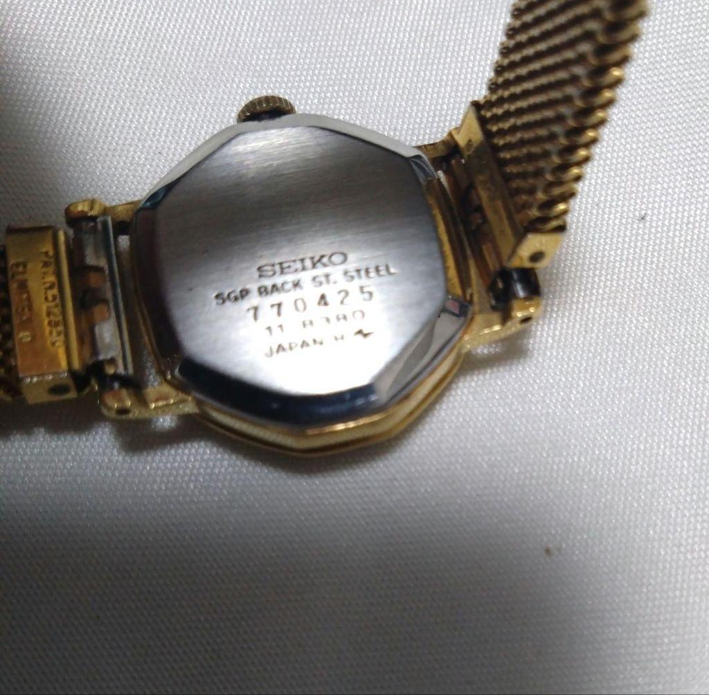 [USED] Extremely Rare Vintage 70s Seiko Socie Hand-wound Gold Watch