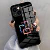 Чехол для телефона Rapper D-Duki Ameri 5202 Для IPhone 17 Air Pro Max 16 15 14 13 11 Plus Стеклянная крышка