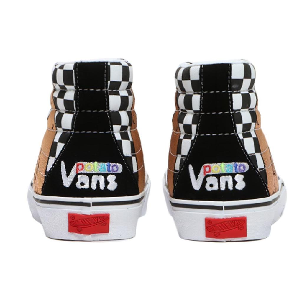Vans Кроссовки унисекс Imran Potato x SK8-Hi VR3 LX Checkerboard Black Black-Checkerboard True-White VN0A5EE7B7E