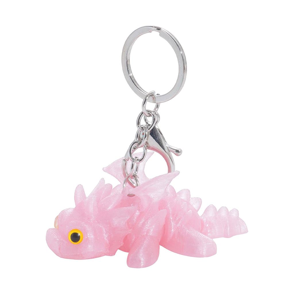 3D Printed Cute Three-dimensional Keychain Schoolbag Small Pendant Gift Small Ornament