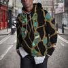 Осенняя новая мужская тонкая толстовка с зеленой чешуей и принтом, повседневная, удобная толстовка с 3D цифровой печатью для мужчин и женщин, бейсбольная форма для пар