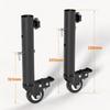Support Casters Adjustable Support Casters With Brakes And 360° Swivel Design For Furniture 30*16*6cm Storage Rack Base