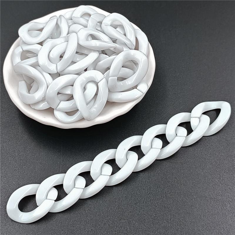 10 шт. 17*24 мм цепочка для мороженого, аксессуары из бисера, свободные бусины, брелок для ключей, цепочка, ожерелье, браслет, кулон, сделай сам, поиск изготовления ювелирных изделий