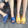 Unisex EVA Hole Leaking Slippers Women Bathroom Shoes Slides Anti-slip Summer Indoor Home Slippers Household Bath Sandals Men