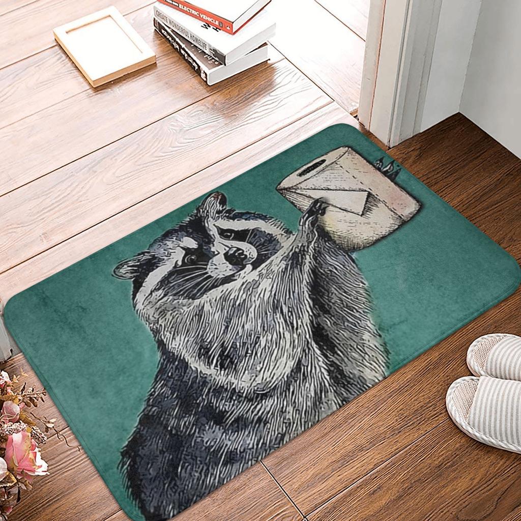 Going To The Toilet Doormat Mat Anti-Slip Kitchen Bath Toilet Rug Carpet