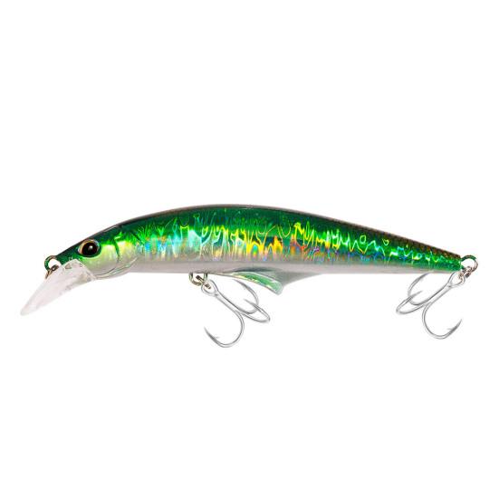 Рыболовная приманка Твердая приманка с тройным крючком Реалистичный вид 3D глаза Яркий цвет Портативная мини искусственная приманка Поддельная приманка