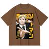 230 Gsm 100% Cotton Chainsaw Man V25 Kishibe Print Unisex Heavy Cotton T Shirt