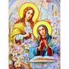 5d Diamond Painting Diamond Mosaic Kits Rhinestone Diy Full Round Diamond Embroidery Religious Home Decor