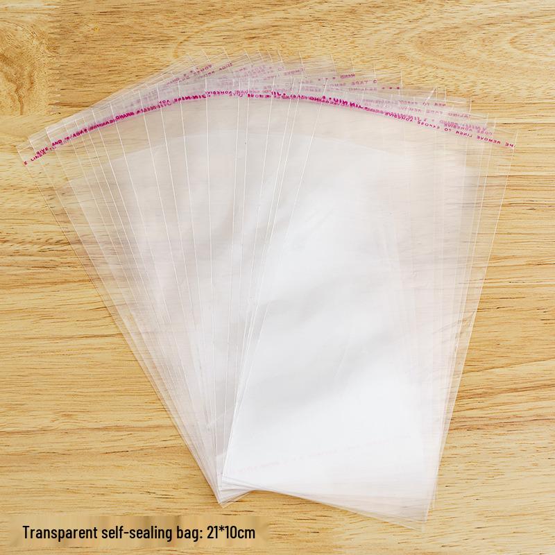 Самоклеящийся милый набор пакетиков для упаковки карточек для маленьких карточек