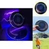 Bright Light-up Frisbee Disc Flashy Led Night Flying Toy Cool Adult Sports Frisbee Bulk