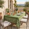 Nappe imprimée anti-tâches rectangle 140X240 cm LUBERON, par Soleil d'Ocre