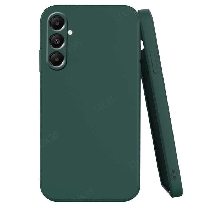 Чехол-накладка для Samsung Galaxy A05S Samsung A05S Capas Жидкий силикон Мягкий ТПУ чехол Samsung A14 A34 A54 A24 A25 A05 A05S Fundas