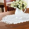 Европейская скатерть из белого золота, кружевная скатерть с кисточками, роскошный ужин, чайная скатерть, декор свадебных столов, домашний текстиль