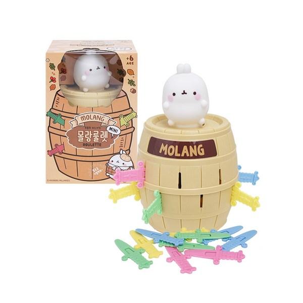 Мини-настольная игра B&C Molang Roulette, разноцветные корейские популярные игрушки